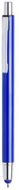 Monikäyttöinen kuulakynä Stylus Touch Ball Pen Rondex, sininen liikelahja logopainatuksella