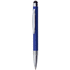 Monikäyttöinen kuulakynä Stylus Touch Ball Pen Silum, sininen liikelahja logopainatuksella