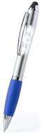 Monikäyttöinen osoitinkynä Stylus Touch Ball Pen Besk, sininen liikelahja logopainatuksella