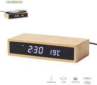 Monikäyttöinen pieni kello Multifunction Alarm Clock Islum liikelahja logopainatuksella