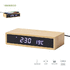 Monikäyttöinen pieni kello Multifunction Alarm Clock Islum liikelahja logopainatuksella