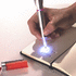 Monikäyttöinen taskulamppu Pen Torch Mustap, harmaa, punainen lisäkuva 3