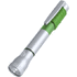 Monikäyttöinen taskulamppu Pen Torch Mustap, harmaa, vihreä liikelahja logopainatuksella