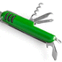 Monikäyttöinen taskutyövälineet Multifunction Pocket Knife Shakon, keltainen lisäkuva 2