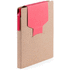 Muistilehtiö Sticky Notepad Cravis, punainen liikelahja logopainatuksella