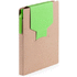 Muistilehtiö Sticky Notepad Cravis, vaaleanvihreä liikelahja logopainatuksella