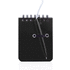 Muistilehtiö Mini Notebook Duxo, musta liikelahja logopainatuksella