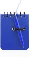 Muistilehtiö Mini Notebook Duxo, sininen liikelahja logopainatuksella