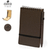 Muistilehtiö Notebook Pacam, ruskea liikelahja logopainatuksella