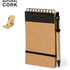 Muistilehtiö Notebook Teyaki, musta liikelahja logopainatuksella