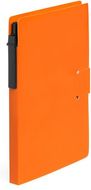 Muistilehtiö Sticky Notepad Prent, sininen, oranssi liikelahja logopainatuksella