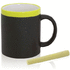 Muki Mug Colorful, keltainen liikelahja logopainatuksella