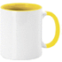 Muki Sublimation Mug Harnet, keltainen liikelahja logopainatuksella
