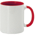 Muki Sublimation Mug Harnet, punainen liikelahja logopainatuksella