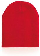 Myssy Hat Jive, punainen liikelahja logopainatuksella