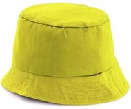 Myssy Hat Marvin, keltainen liikelahja logopainatuksella