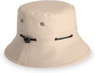 Myssy Hat Vacanz, beige liikelahja logopainatuksella