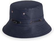 Myssy Hat Vacanz, tummansininen liikelahja logopainatuksella
