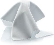 Näyttöpyyhe Cleaner Cloth Gildor, valkoinen liikelahja logopainatuksella