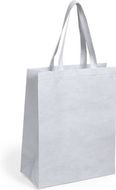 Ostoskassi Bag Cattyr, valkoinen liikelahja logopainatuksella