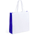 Ostoskassi Bag Decal, sininen liikelahja logopainatuksella
