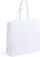 Ostoskassi Bag Decal, valkoinen liikelahja logopainatuksella