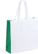 Ostoskassi Bag Decal, vihreä liikelahja logopainatuksella