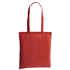 Ostoskassi Bag Fair, punainen liikelahja logopainatuksella