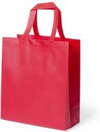 Ostoskassi Bag Fimel, punainen liikelahja logopainatuksella