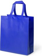 Ostoskassi Bag Fimel, sininen liikelahja logopainatuksella