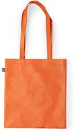 Ostoskassi Bag Frilend, sininen, oranssi liikelahja logopainatuksella