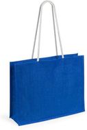 Ostoskassi Bag Hintol, sininen liikelahja logopainatuksella