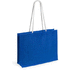 Ostoskassi Bag Hintol, sininen liikelahja logopainatuksella