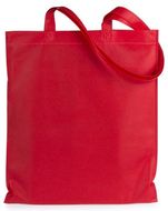 Ostoskassi Bag Jazzin, punainen liikelahja logopainatuksella