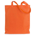 Ostoskassi Bag Jazzin, sininen, oranssi liikelahja logopainatuksella