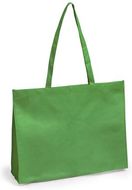 Ostoskassi Bag Karean, vihreä liikelahja logopainatuksella