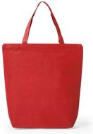 Ostoskassi Bag Kastel, punainen liikelahja logopainatuksella