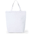 Ostoskassi Bag Kastel, valkoinen liikelahja logopainatuksella