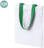 Ostoskassi Bag Krinix, vihreä liikelahja logopainatuksella