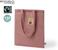 Ostoskassi Bag Lazar Fairtrade, vihreä liikelahja logopainatuksella