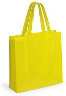 Ostoskassi Bag Natia, keltainen liikelahja logopainatuksella
