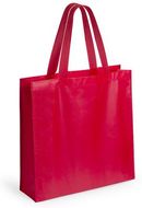 Ostoskassi Bag Natia, punainen liikelahja logopainatuksella