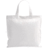 Ostoskassi Bag Nox, valkoinen liikelahja logopainatuksella