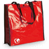 Ostoskassi Bag Recycle, punainen liikelahja logopainatuksella