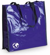 Ostoskassi Bag Recycle, sininen liikelahja logopainatuksella