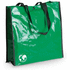 Ostoskassi Bag Recycle, vihreä liikelahja logopainatuksella