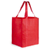 Ostoskassi Bag Shop XL, punainen liikelahja logopainatuksella