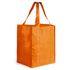 Ostoskassi Bag Shop XL, sininen, oranssi liikelahja logopainatuksella