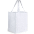 Ostoskassi Bag Shop XL, valkoinen liikelahja logopainatuksella