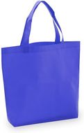 Ostoskassi Bag Shopper, sininen liikelahja logopainatuksella
